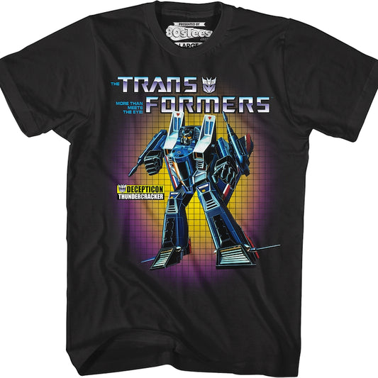 Box Art Thundercracker Transformers T-Shirt