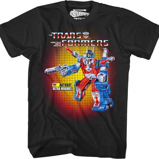 Box Art Ultra Magnus Transformers T-Shirt