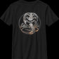 Boys Youth Faux Chrome Logo Cobra Kai Shirt