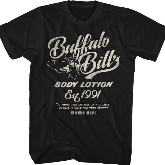 Buffalo Bill's Body Lotion Silence of the Lambs T-Shirt