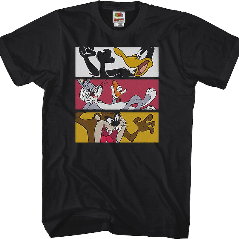 Bugs Bunny Daffy Duck and Taz Looney Tunes T-Shirt