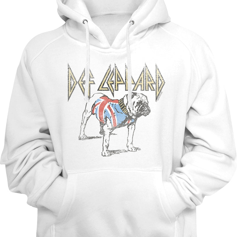 Bulldog Def Leppard Hoodie