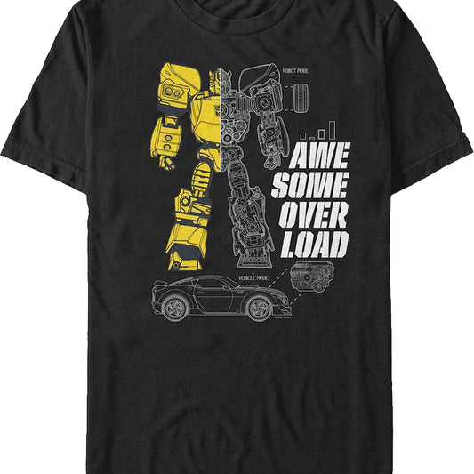 Bumblebee Awesome Overload Transformers T-Shirt