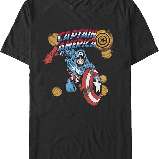 Captain America Halloween Marvel Comics T-Shirt
