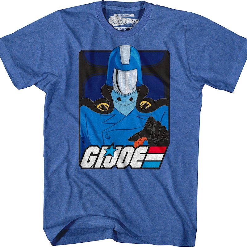 Cartoon Cobra Commander GI Joe T-Shirt