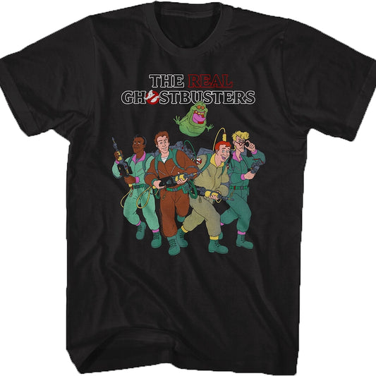 Cast Real Ghostbusters T-Shirt