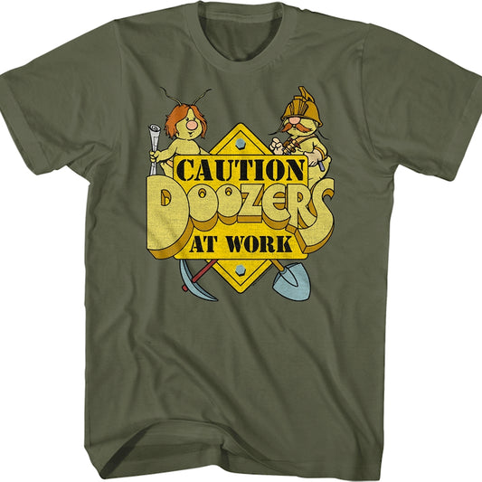 Caution Doozers At Work Fraggle Rock T-Shirt