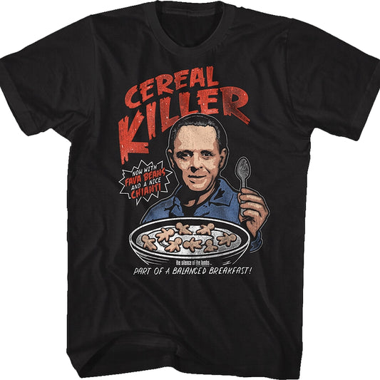 Cereal Killer Silence Of The Lambs T-Shirt
