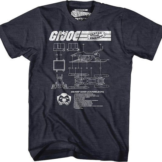 Chameleon Instruction Manual GI Joe T-Shirt