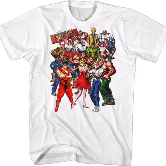 Characters Final Fight T-Shirt