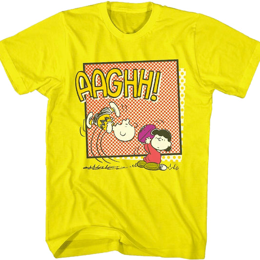 Charlie Brown And Lucy Football Gag Peanuts T-Shirt