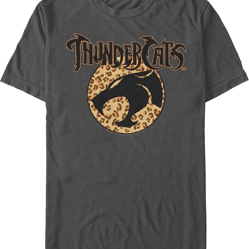 Cheetah Print Logo ThunderCats T-Shirt