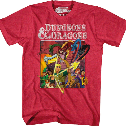 Cherry Heather Cartoon Characters Dungeons & Dragons T-Shirt