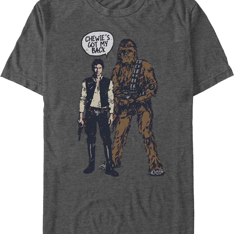 Chewie's Got My Back Star Wars T-Shirt