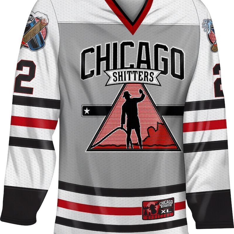 Chicago Shitters Christmas Vacation Hockey Jersey