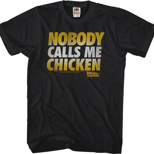 Chicken Back To The Future T-Shirt