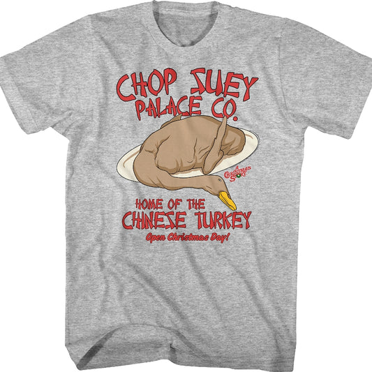 Chinese Turkey Christmas Story T-Shirt