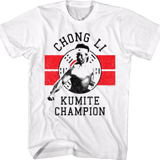 Chong Li Kumite Champion Bloodsport T-Shirt