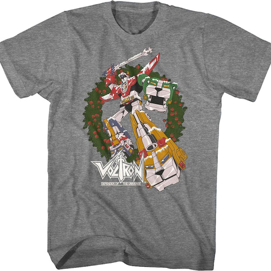 Christmas Wreath Voltron T-Shirt