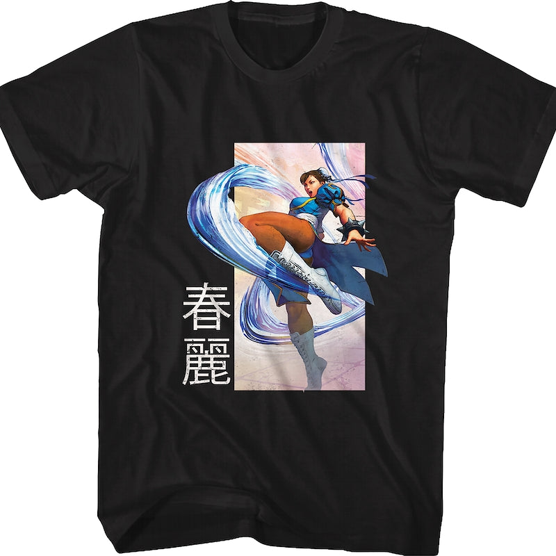Chun-Li Hyakuretsukyaku Street Fighter T-Shirt