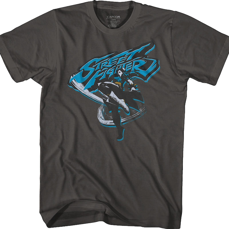 Chun-Li Kick Street Fighter T-Shirt