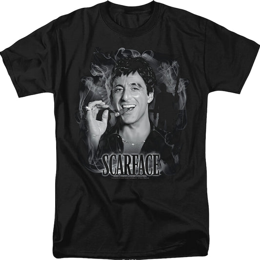 Cigar Smoke Scarface T-Shirt