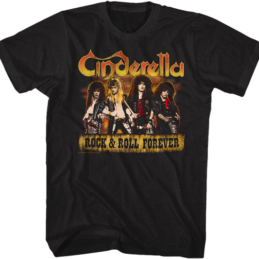 Cinderella Rock and Roll Forever T-Shirt