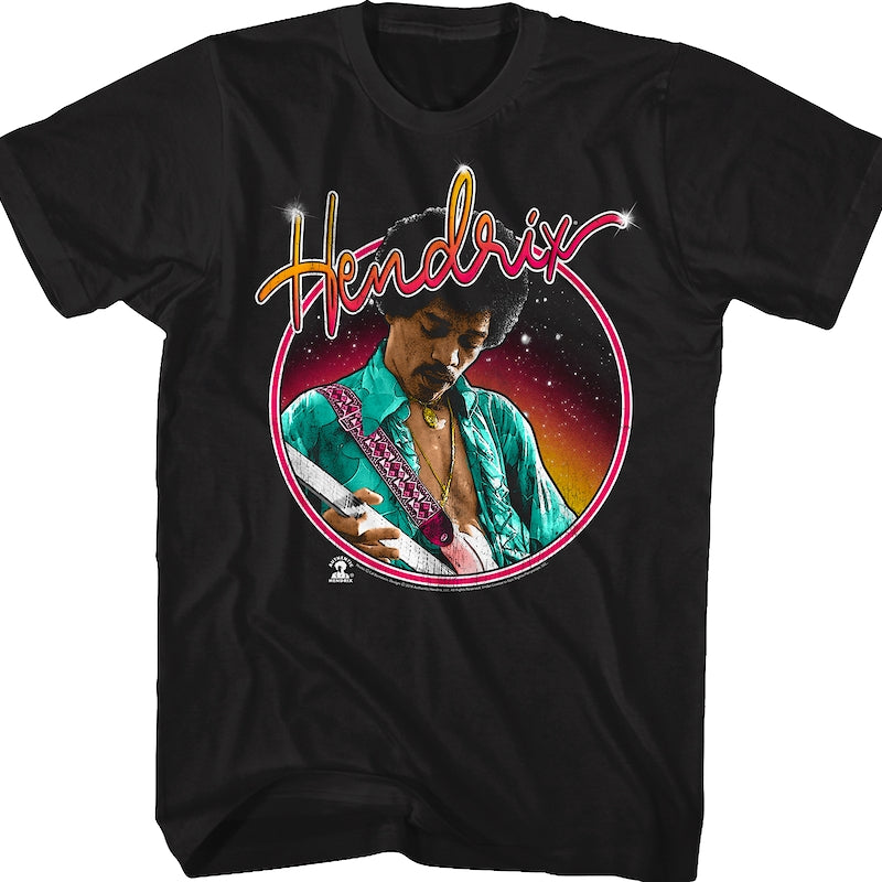 Circle Jimi Hendrix T-Shirt