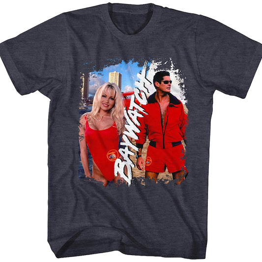 CJ and Mitch Baywatch T-Shirt