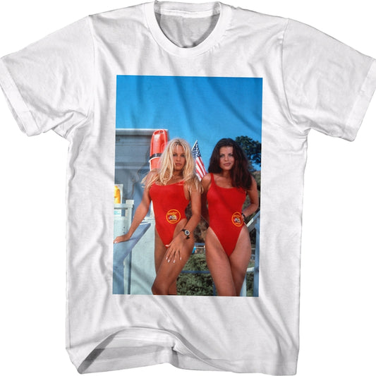 CJ Parker and Caroline Holden Baywatch T-Shirt