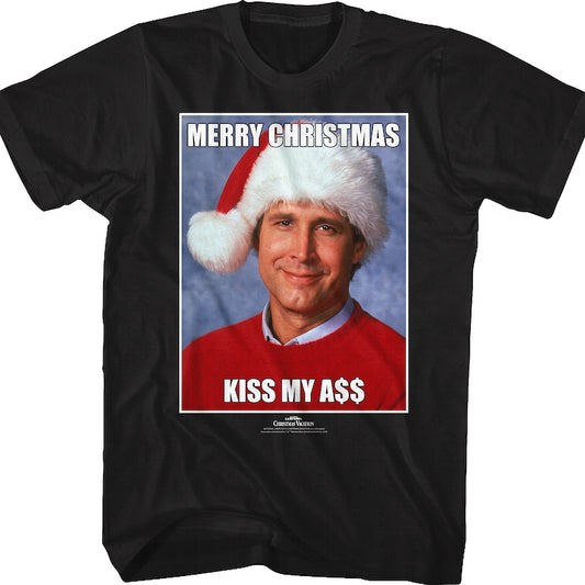 Clark Griswold Kiss My Ass Christmas Vacation T-Shirt