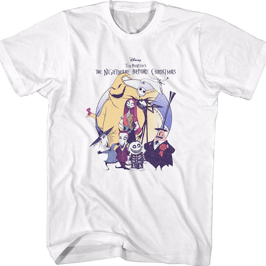 Classic Characters Nightmare Before Christmas T-Shirt