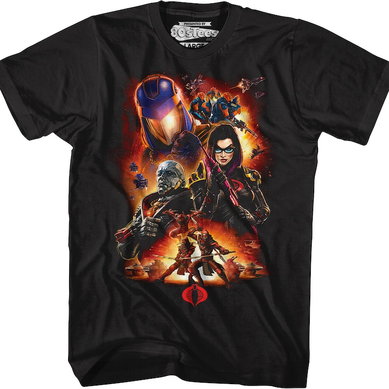 Classified Cobra Collage GI Joe T-Shirt