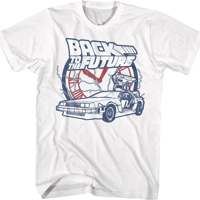Clock Collage Back To The Future T-Shirt
