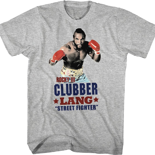 Clubber Lang Street Fighter Rocky III T-Shirt