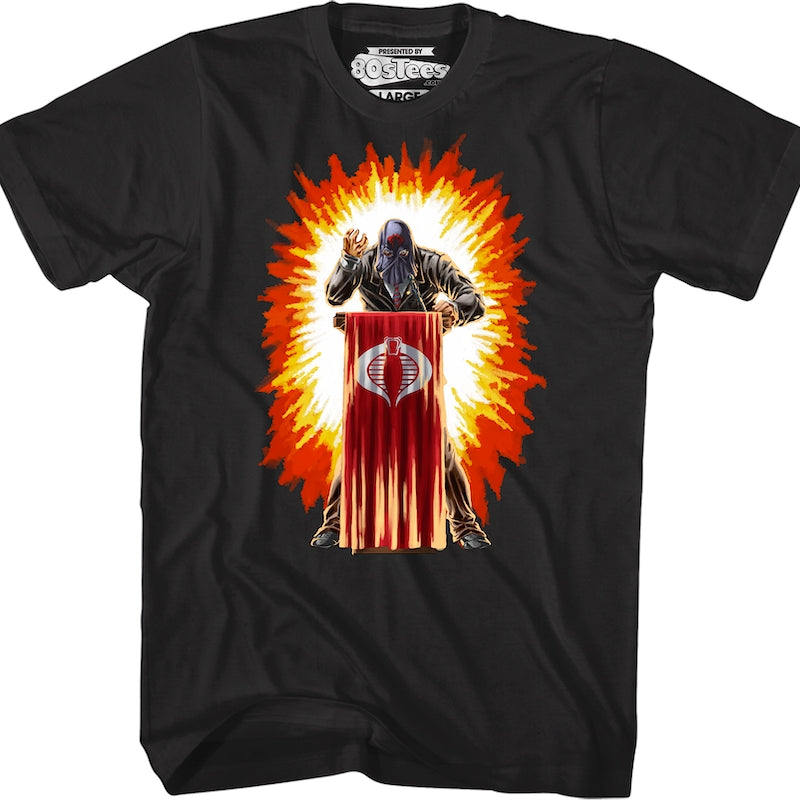 Cobra Commander Box Art GI Joe T-Shirt