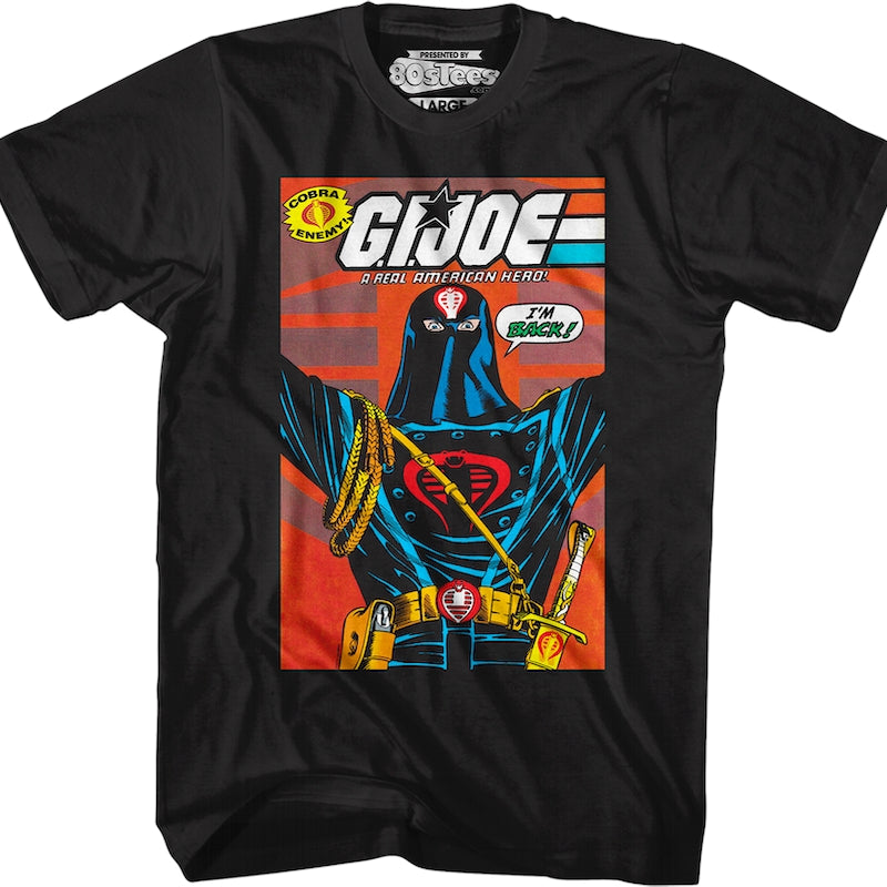 Cobra Commander Seeds Of Empire Cover GI Joe T-Shirt