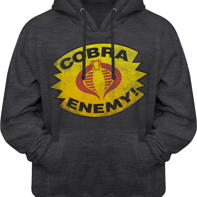 Cobra Enemy GI Joe Pullover Hoodie