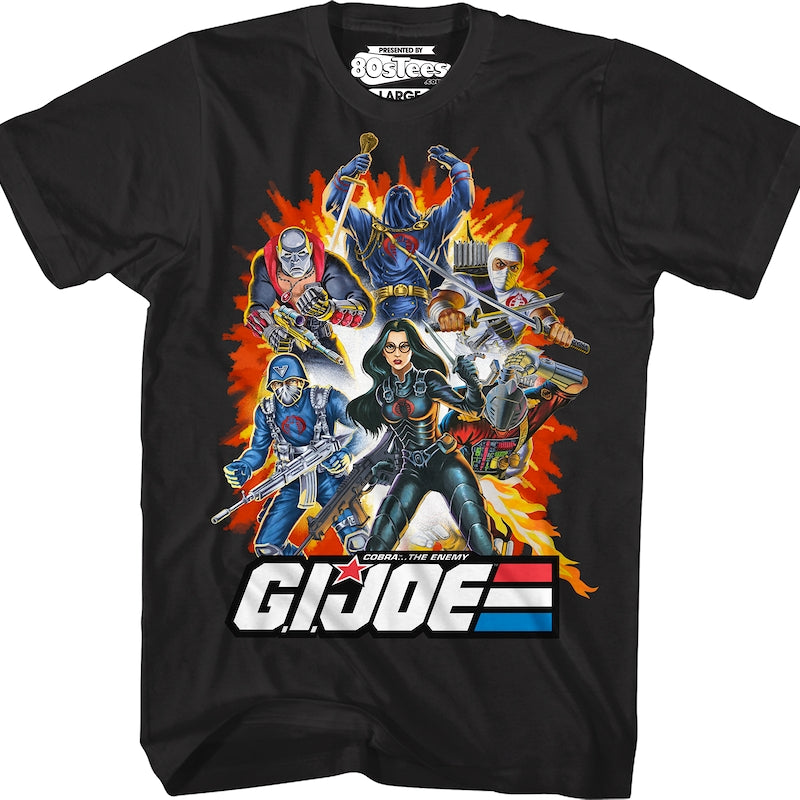 Cobra The Enemy Group GI Joe T-Shirt