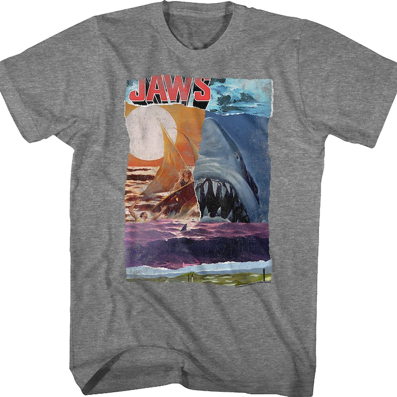 Collage Jaws T-Shirt