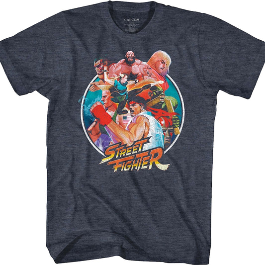Collage Street Fighter T-Shirt