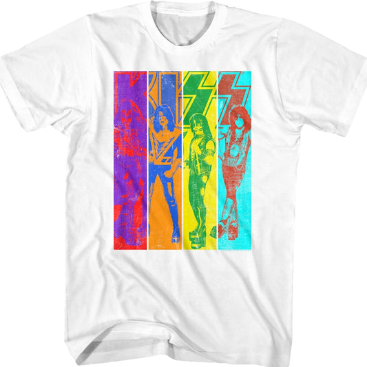 Colorful KISS T-Shirt