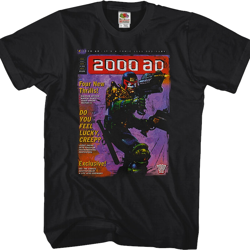 Comic Cover Judge Dredd T-Shirt