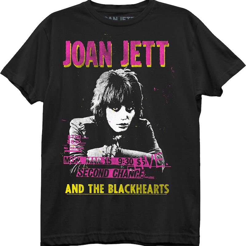 Concert Poster Joan Jett T-Shirt