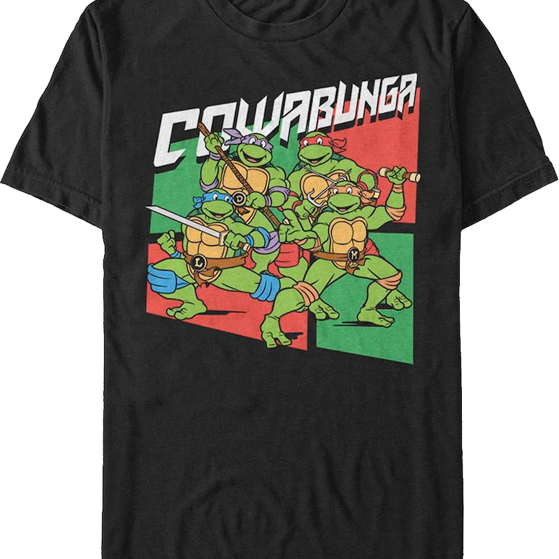 Cowabunga Teenage Mutant Ninja Turtles T-Shirt