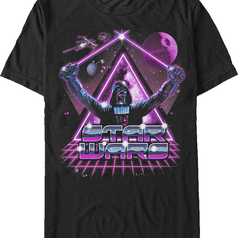 Crossed Light Sabers Star Wars Darth Vader T-Shirt