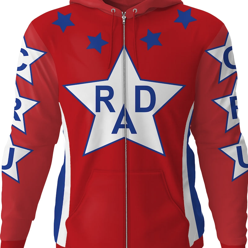 Cru Jones Rad Zip-Up Hoodie