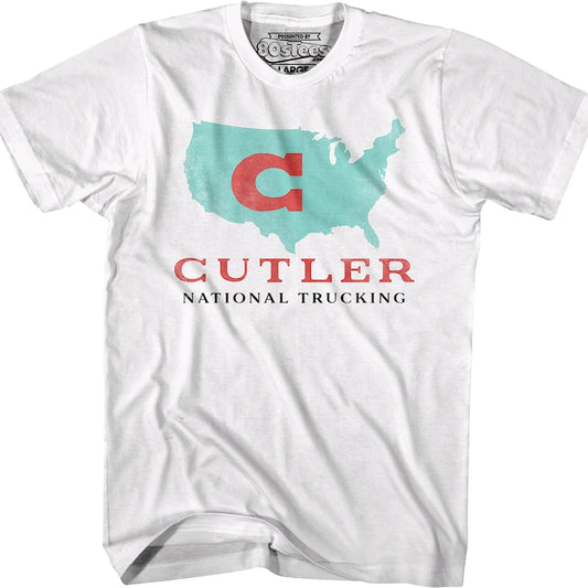 Cutler National Trucking Logo Over The Top T-Shirt