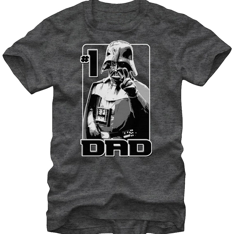 Darth Vader #1 Dad Star Wars T-Shirt