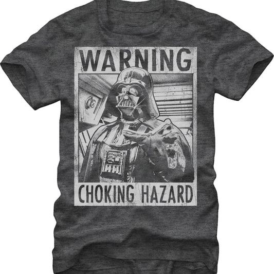 Darth Vader Choking Hazard Star Wars T-Shirt